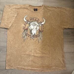 Harley-Davidson Tan Graphic T-Shirt
